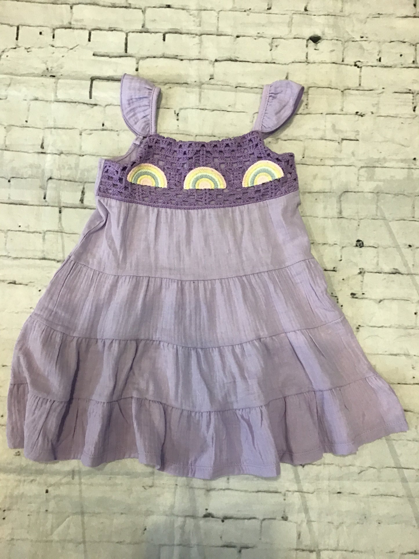 Crocheted Rainbow Dress