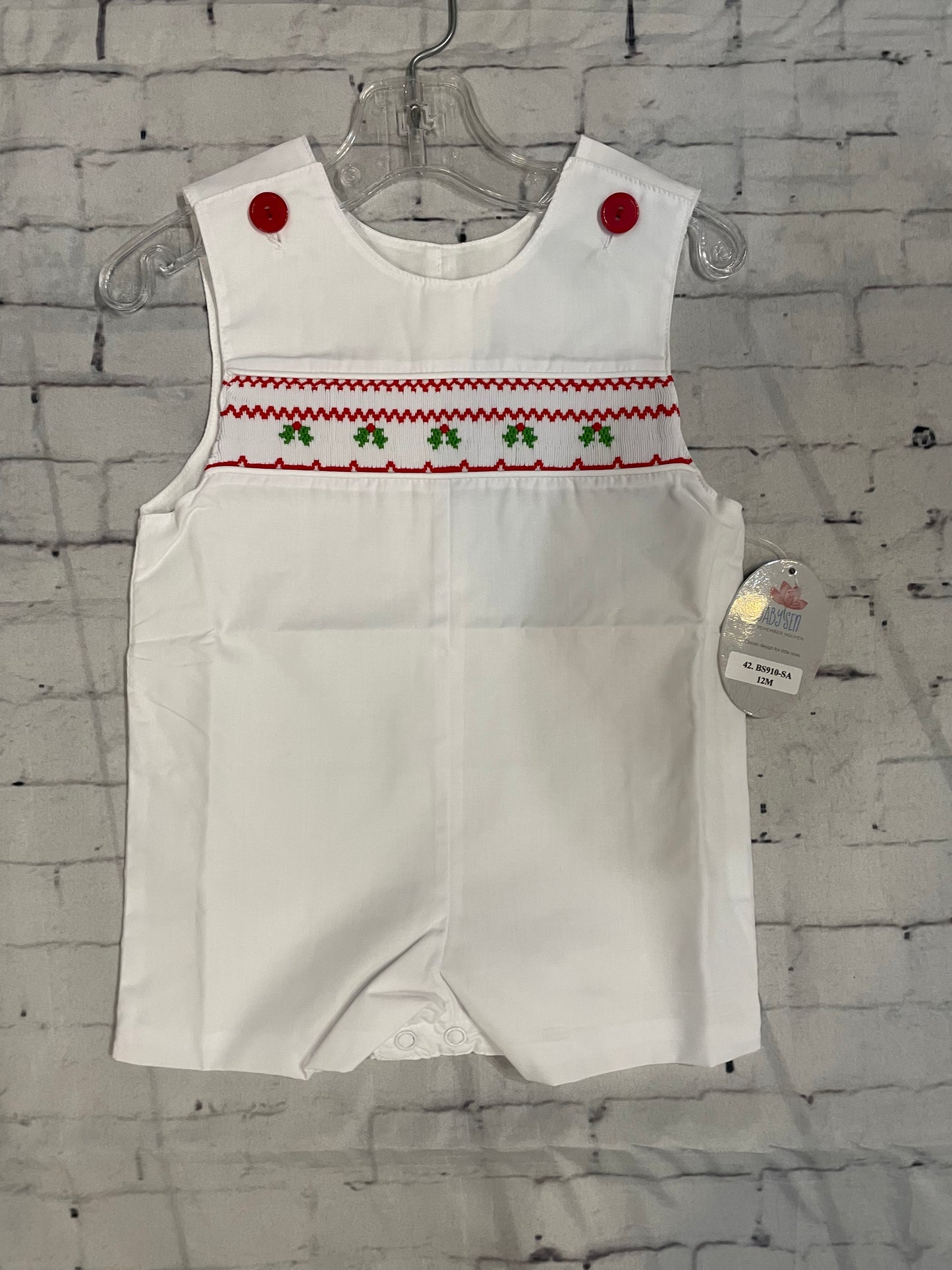 White smocked sets