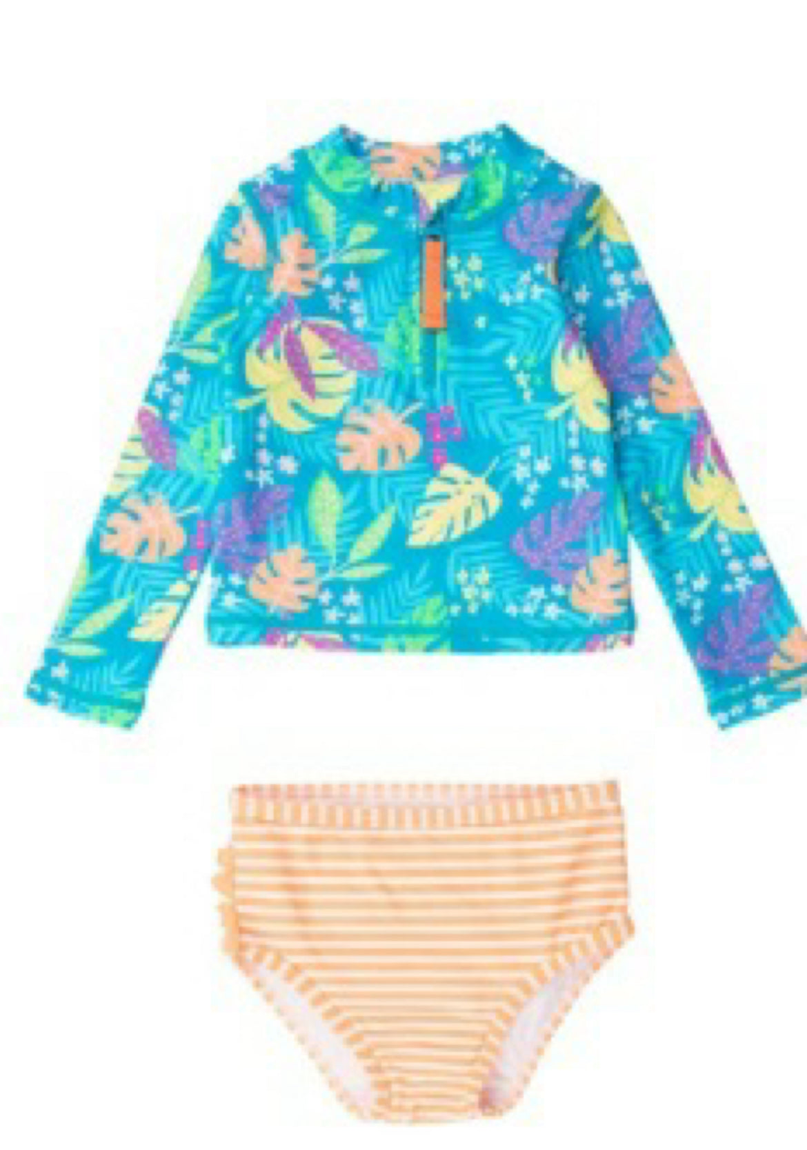 L/s zipper 2 pc
