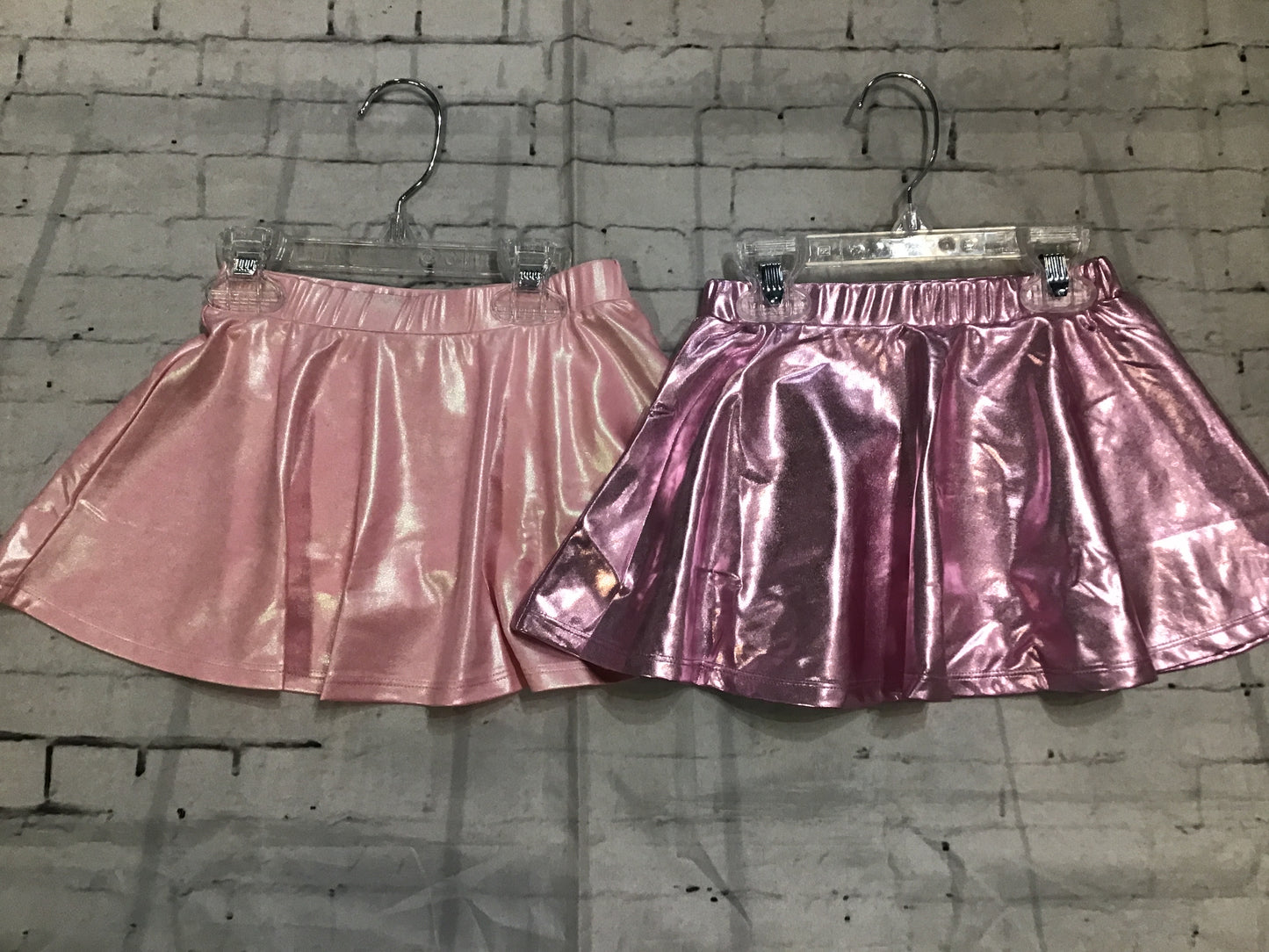 metallic skirt