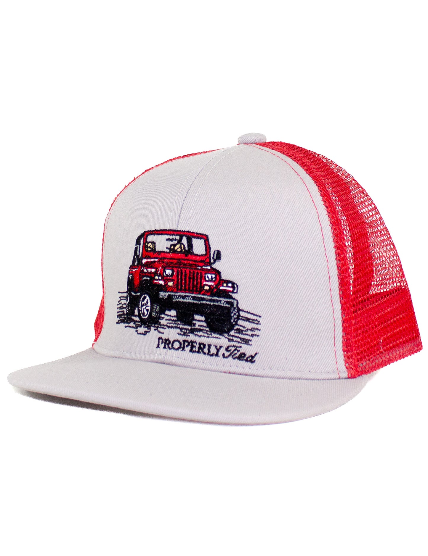 properly tied hats