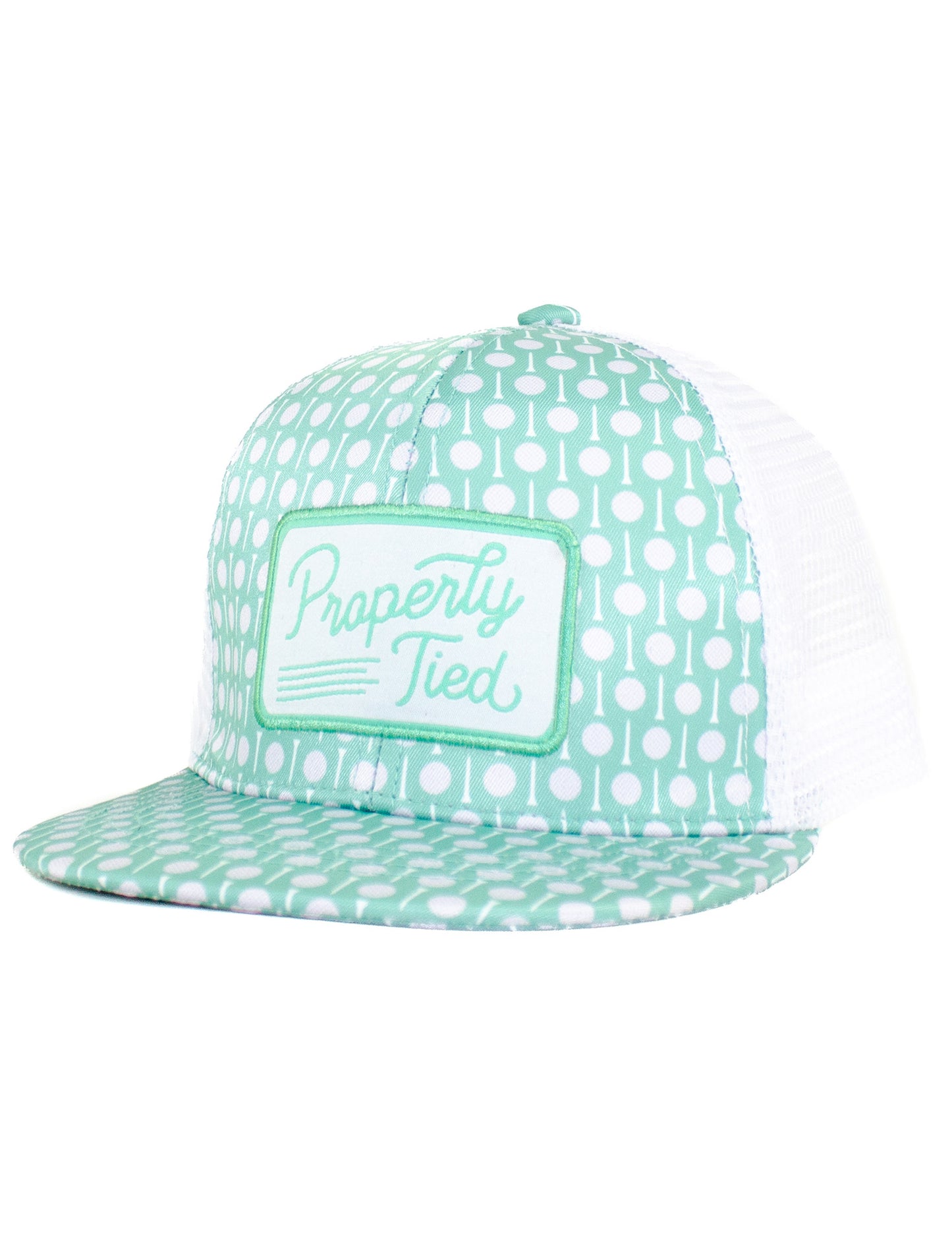 properly tied hats