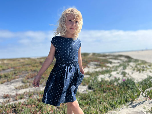 nautical anchors dress