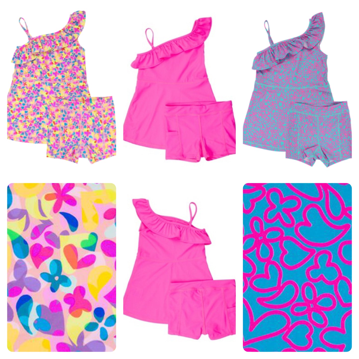 Active tennis dress w/bike short