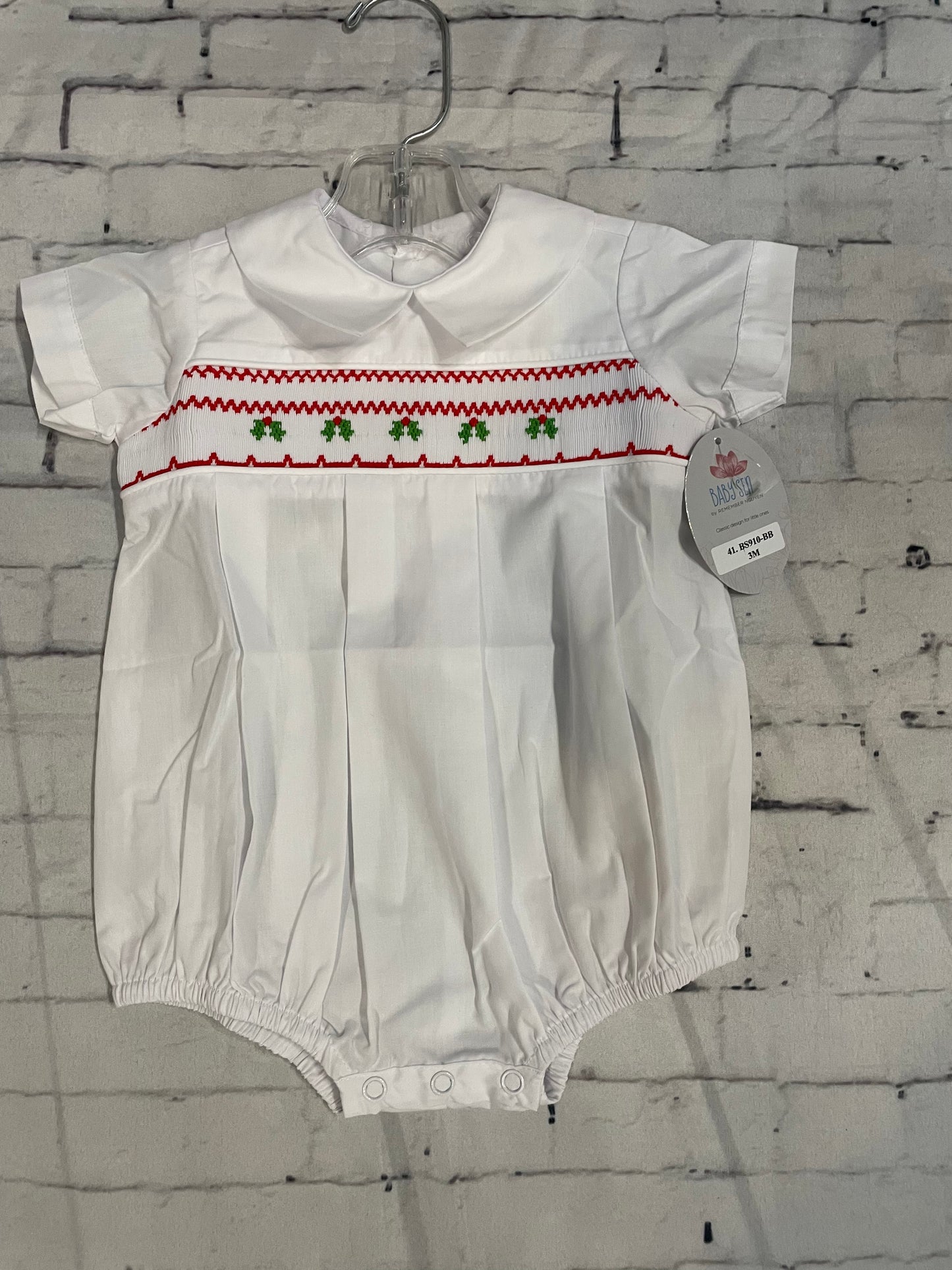White smocked sets