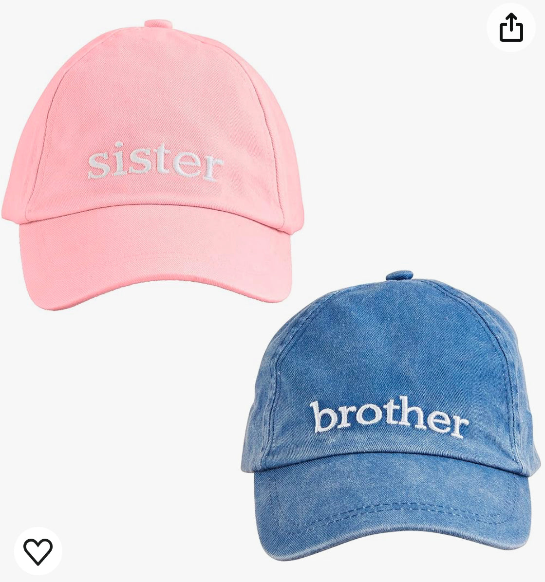 Sibling hats