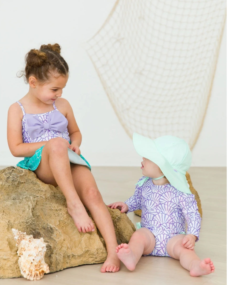 magical mermaid big bow skirted