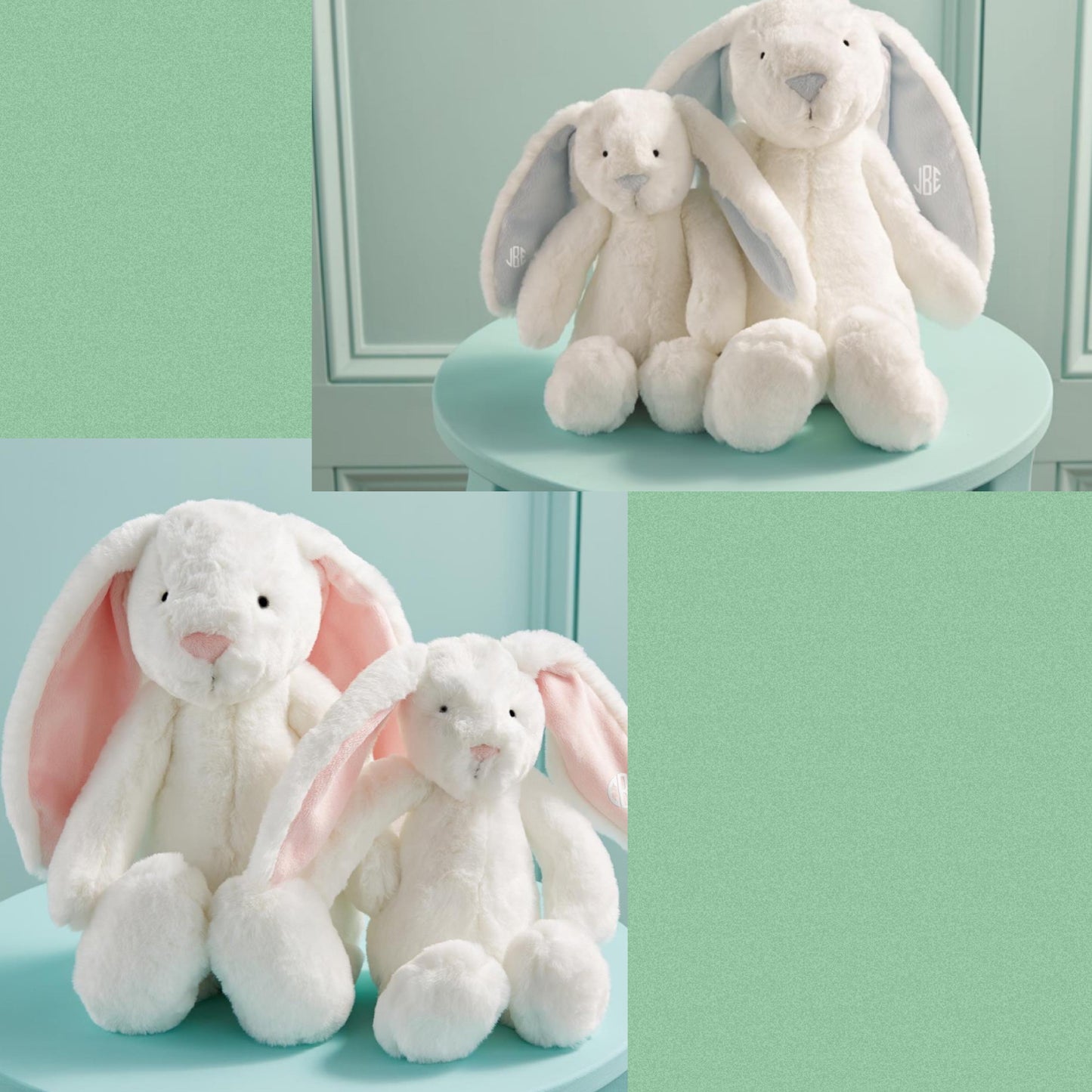 Plush bunnies