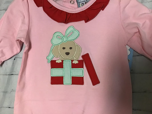 Christmas puppy