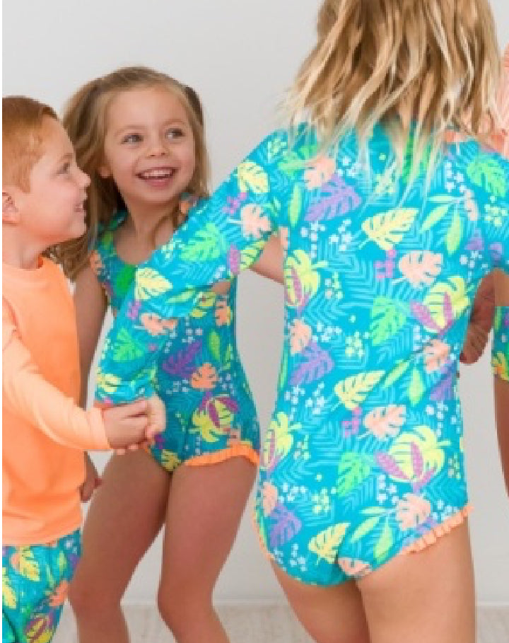 tiki vibes l/s rash guard
