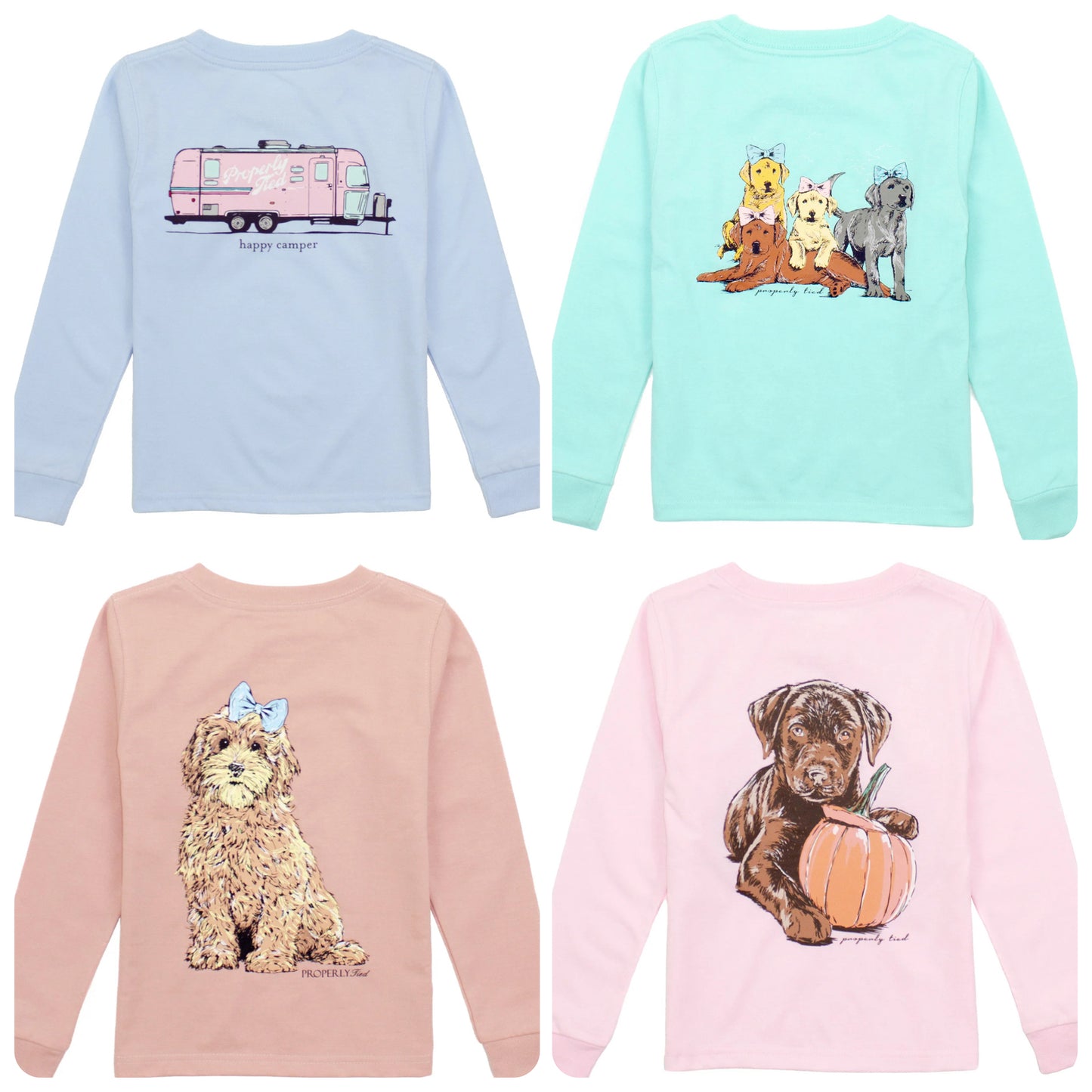 Properly tied LS shirts