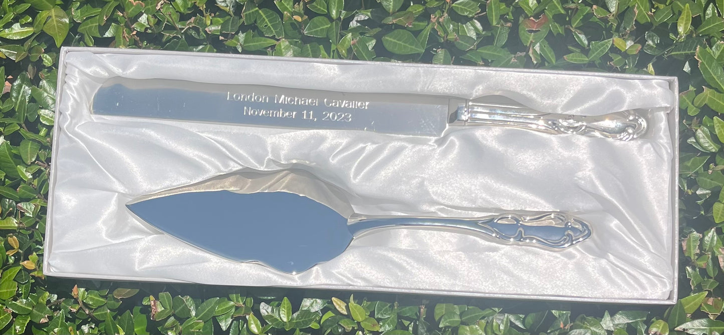 cake knife set