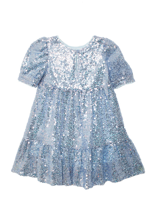 Starry blue dress