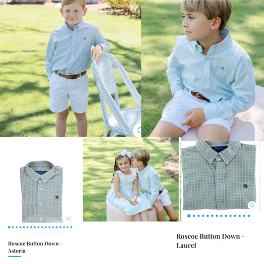 Bailey boys buttondowns