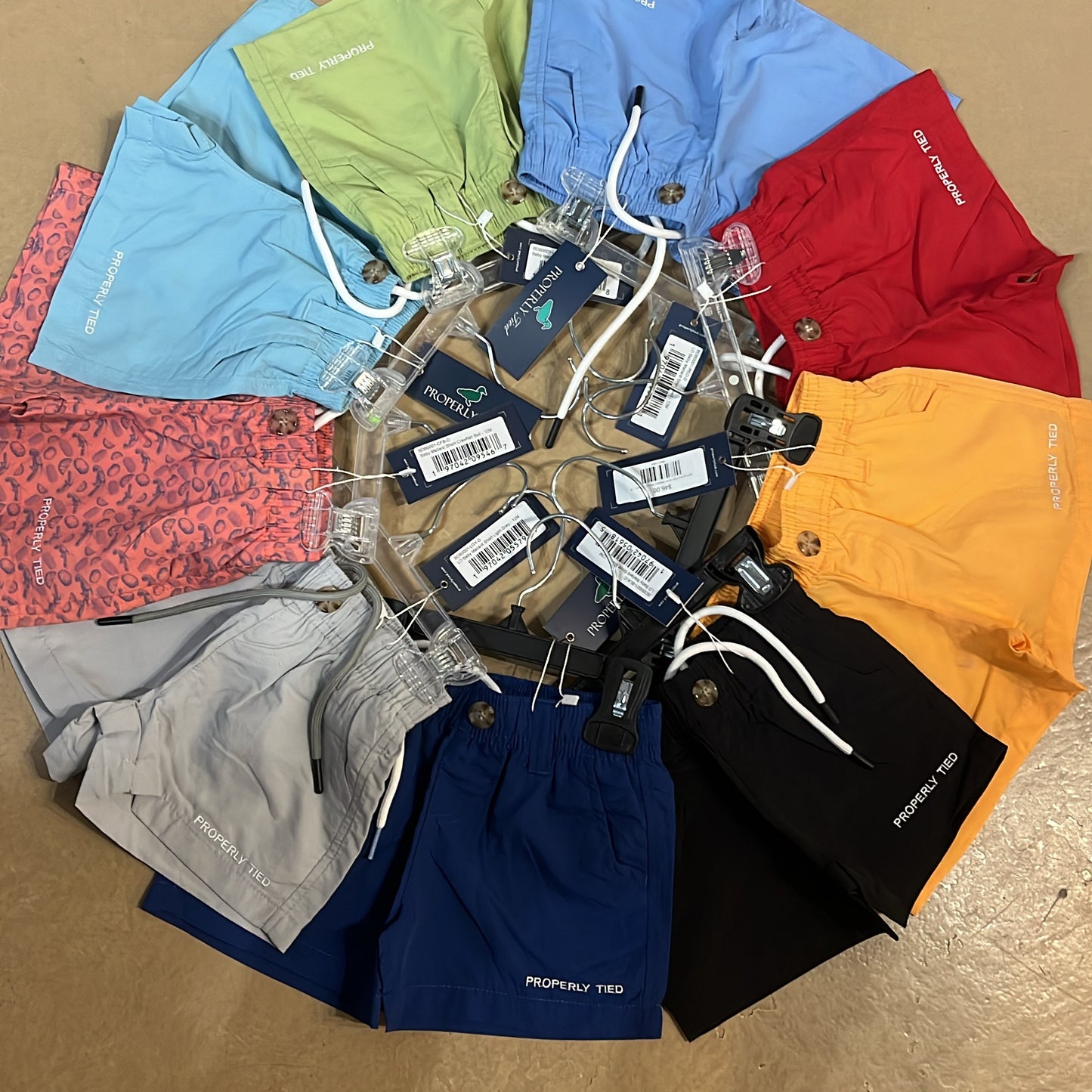 solid mallard shorts