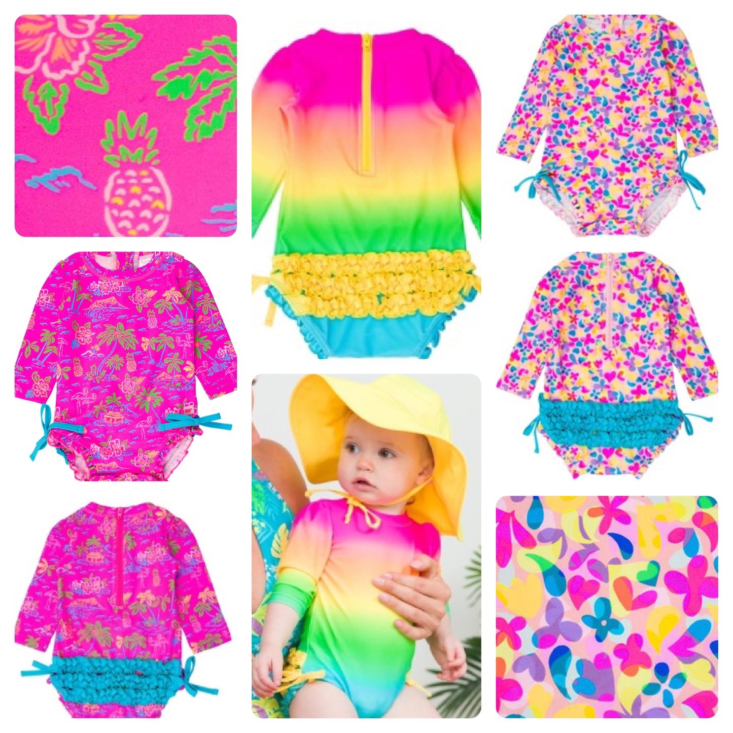 L/S one piece rash guard