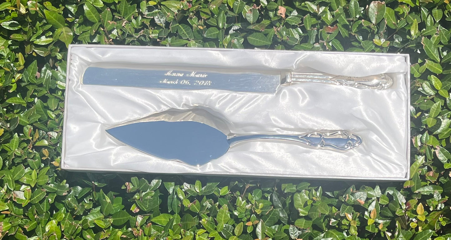 cake knife set