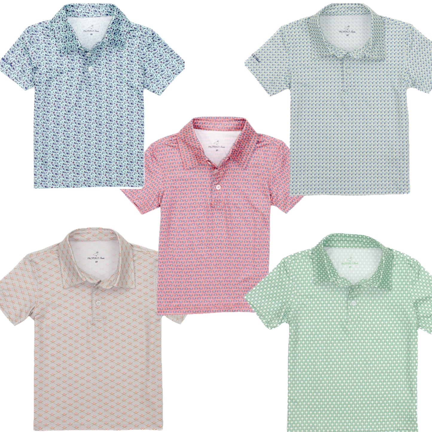 prop tied inlet polos