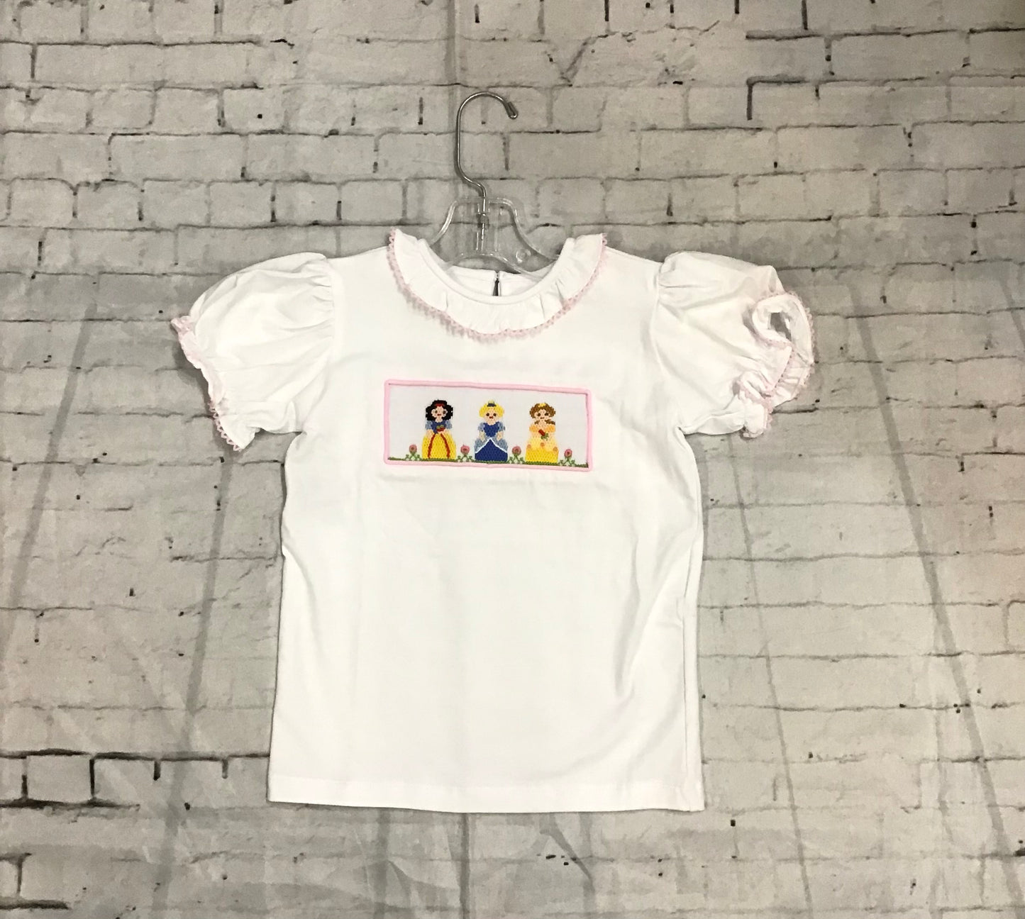 smocked princess shirt