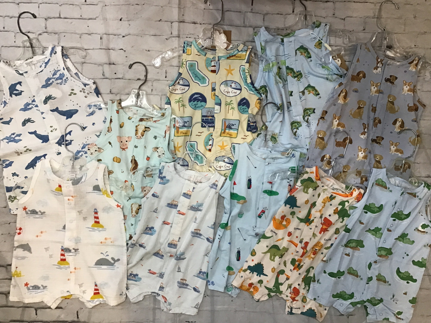 sleeveless rompers
