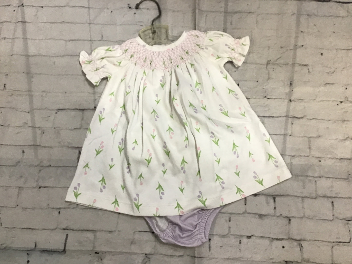 tulip smocked w/bloomer