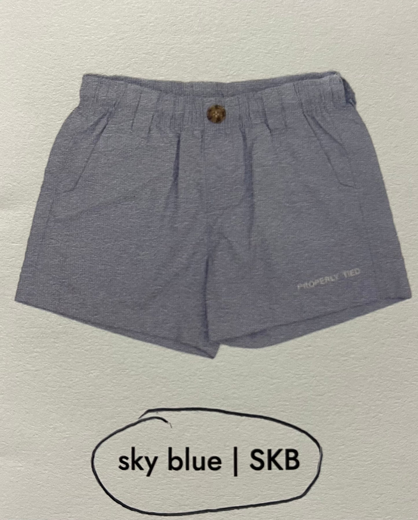 solid mallard shorts