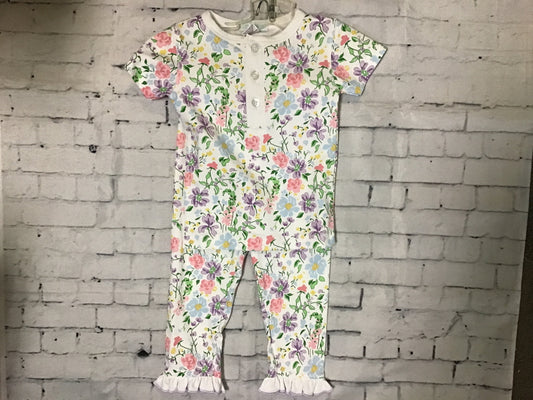 floral ss pant pjs