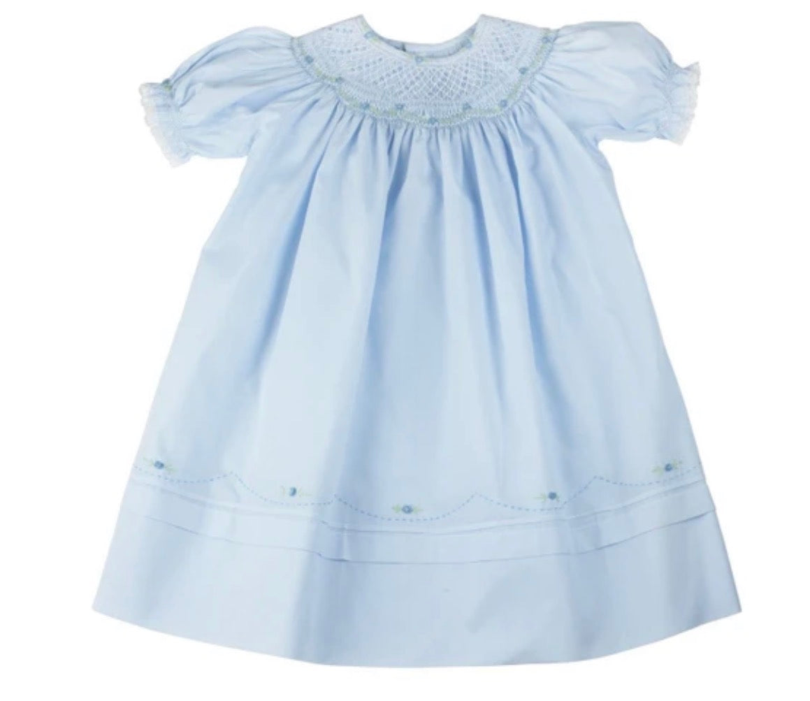 Smocked gown
