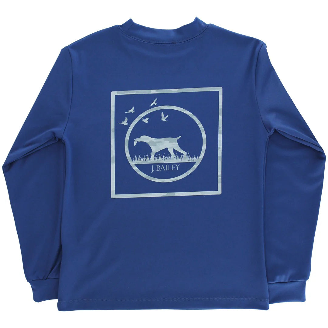 performance l/s logo tees
