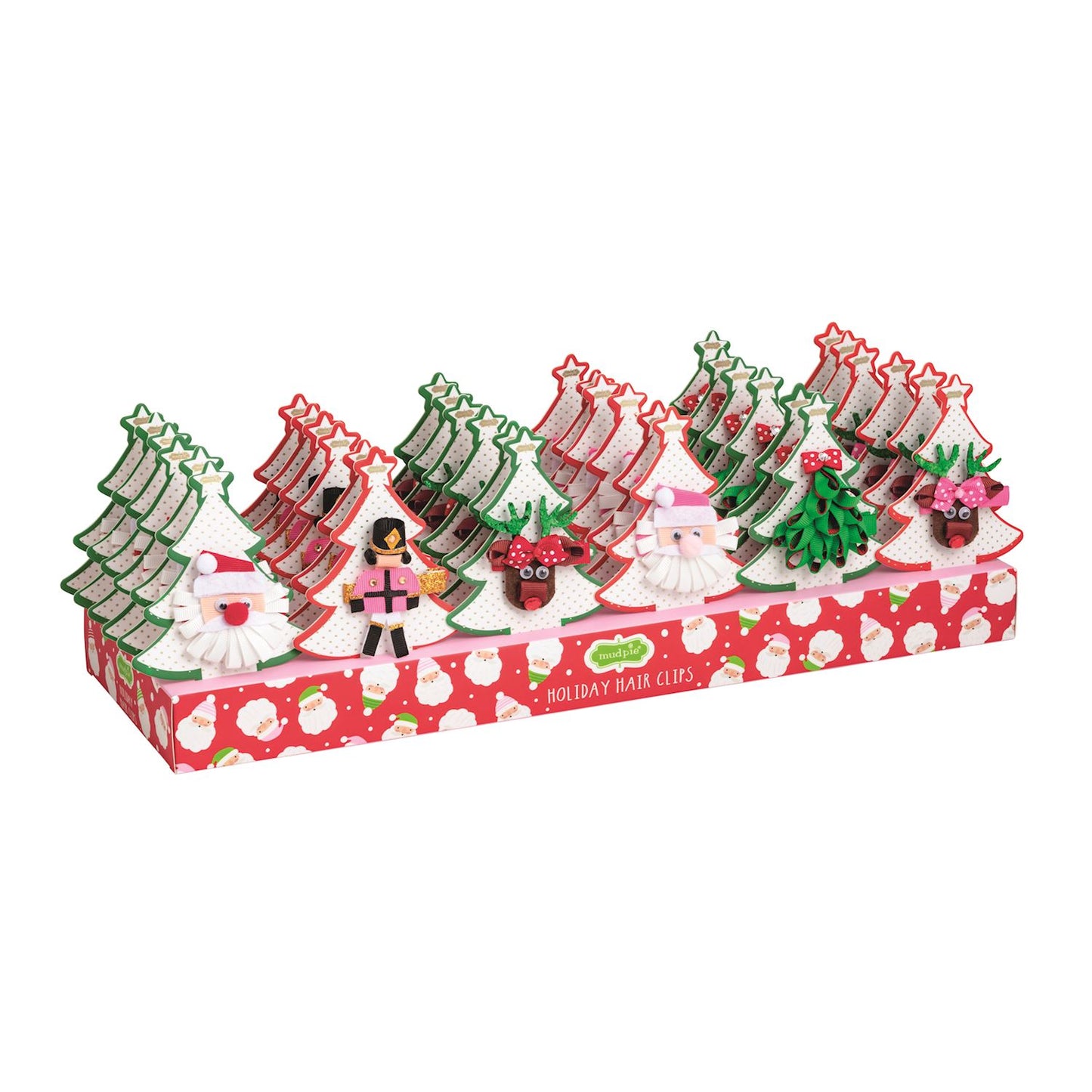 Christmas hair clips