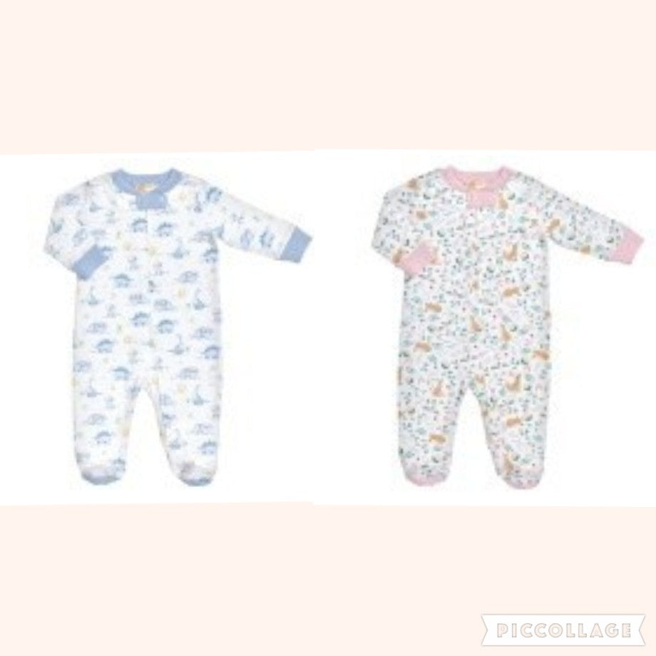 zipper footies