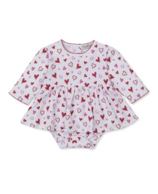 hearts skirted bubble