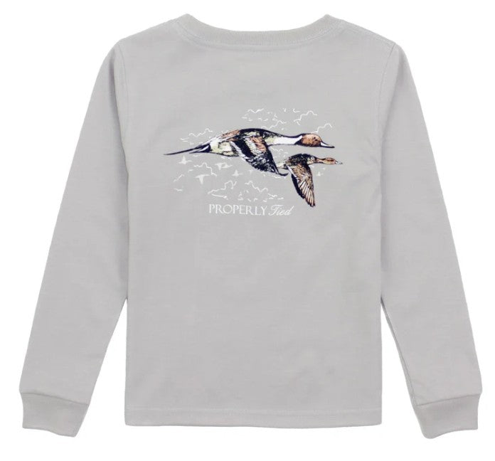 Properly tied LS shirts