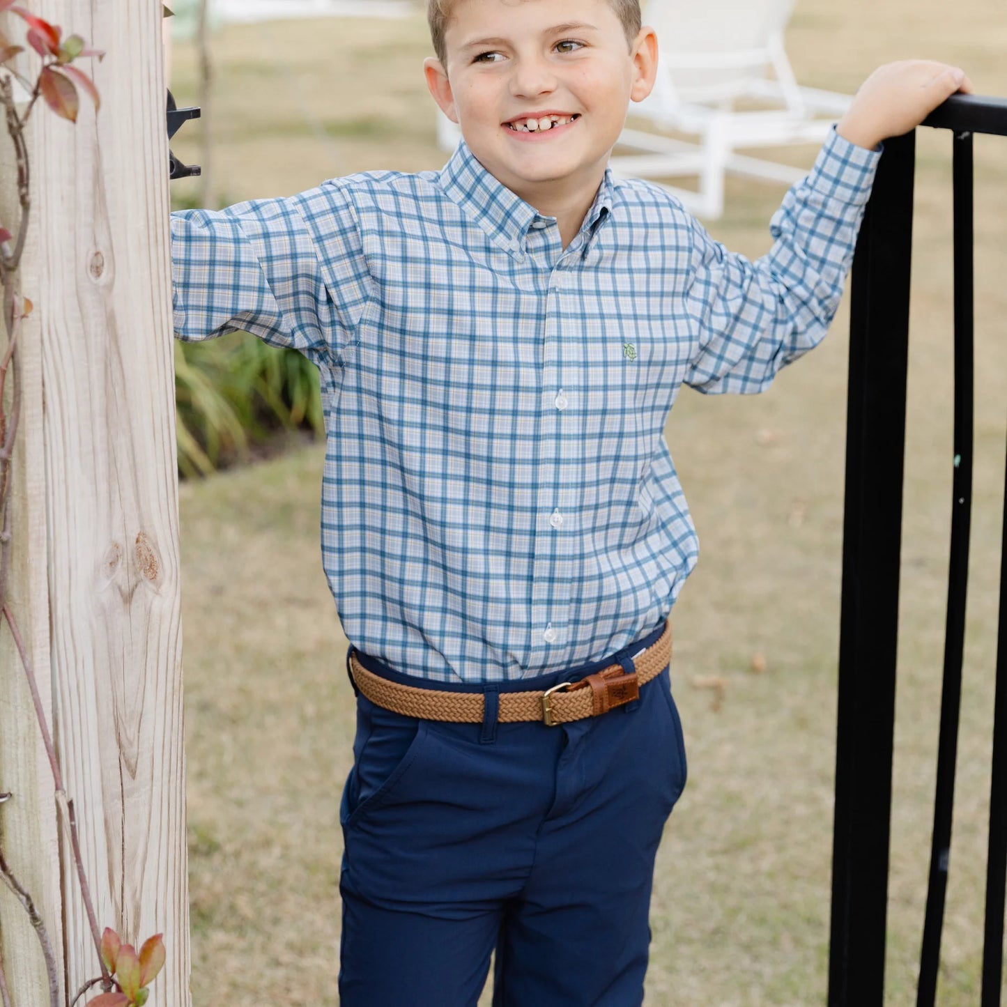 performance button down
