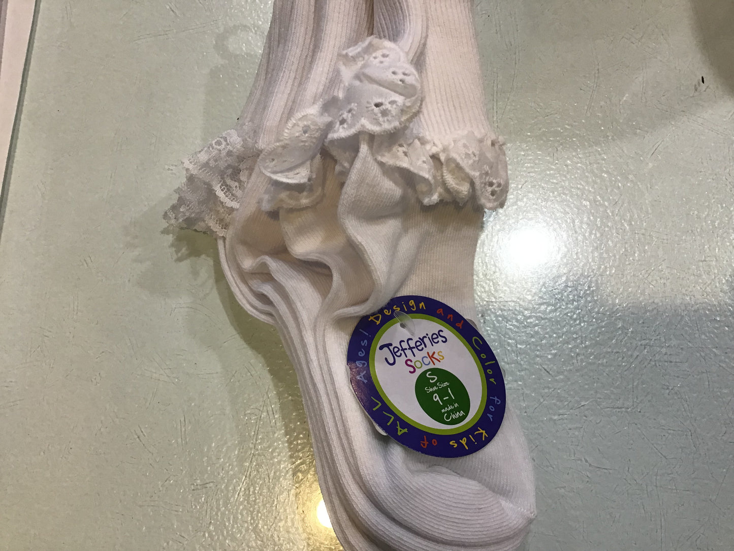 Triple pack of Jefferies girl socks