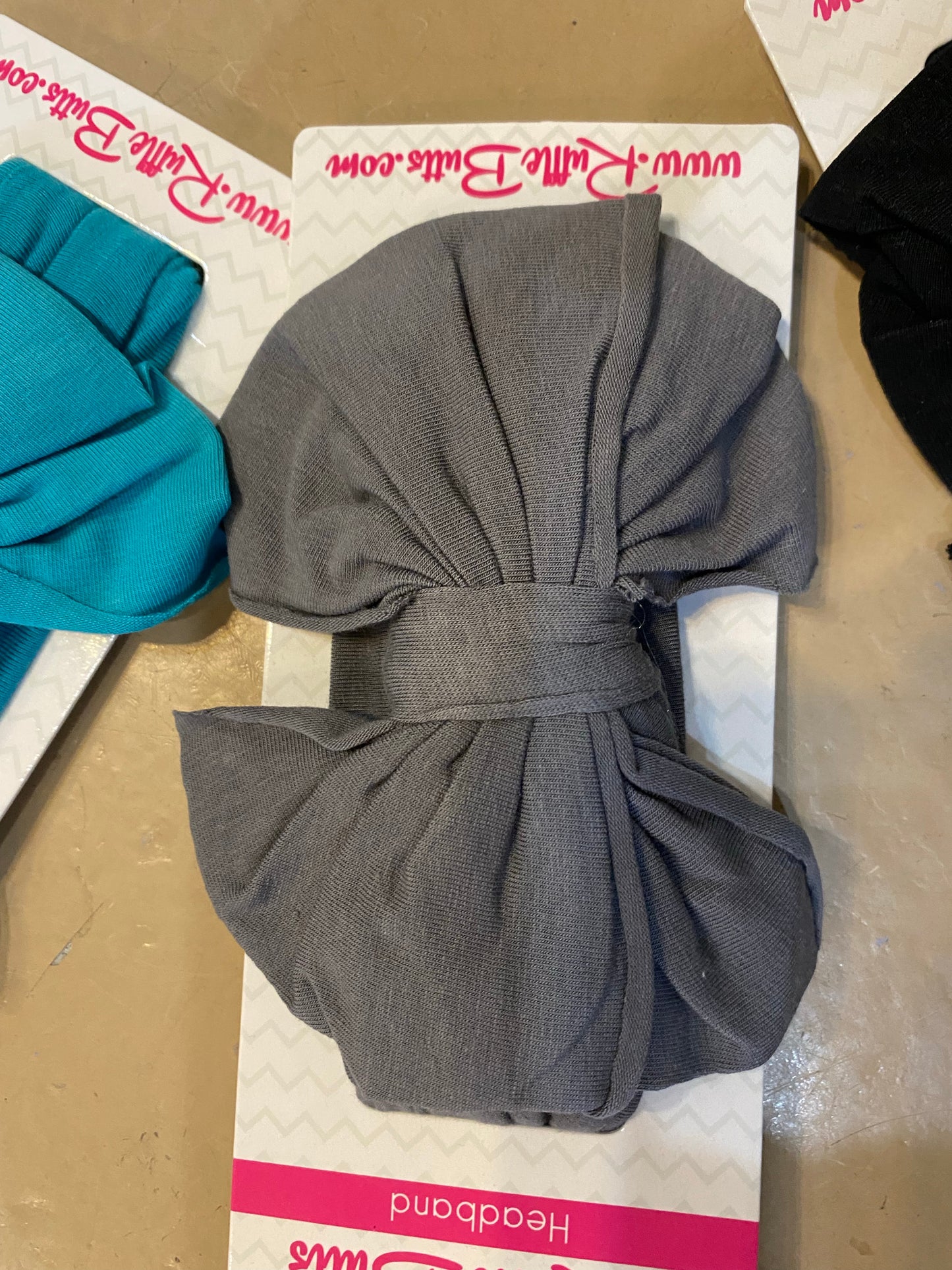 Ruffle butt headband bow