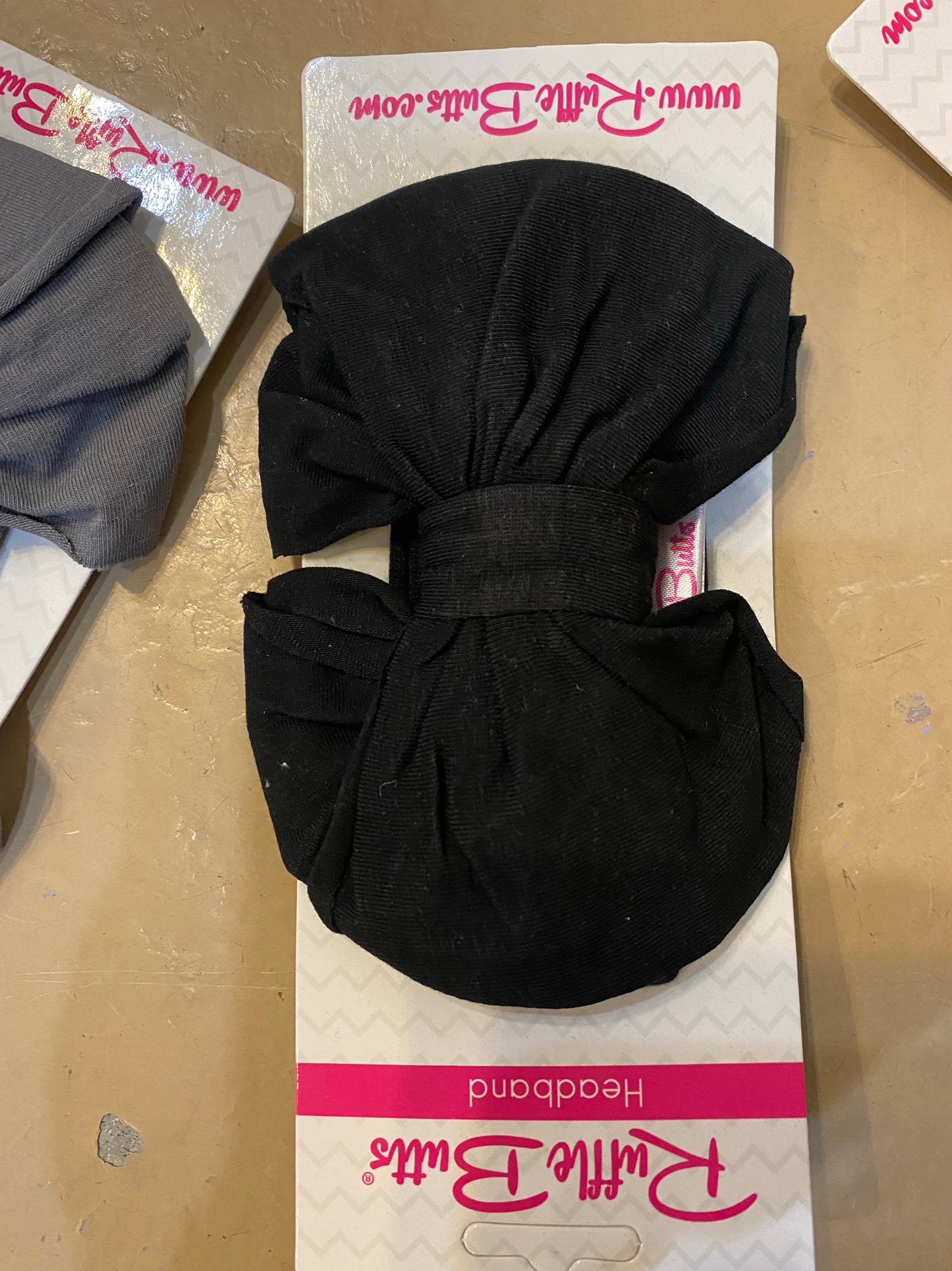 Ruffle butt headband bow