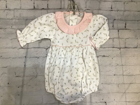 floral long sleeve bubble