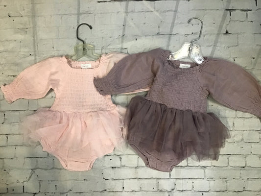 L/S smocked tutu