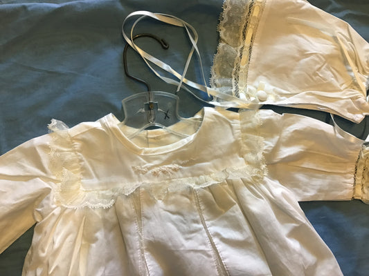 White Christening gown