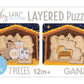 Nativity layering puzzle