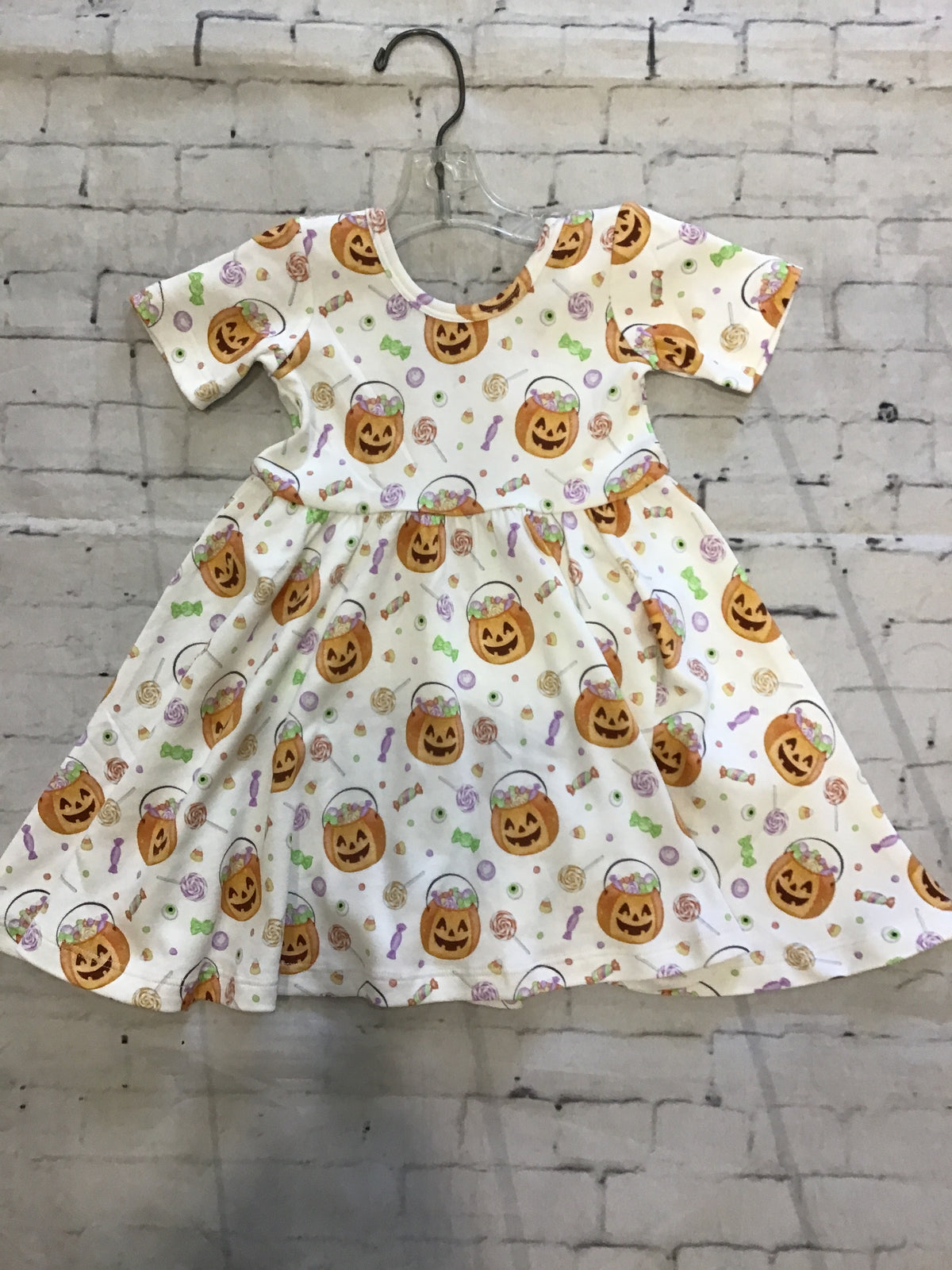 pumpkin twirl dress