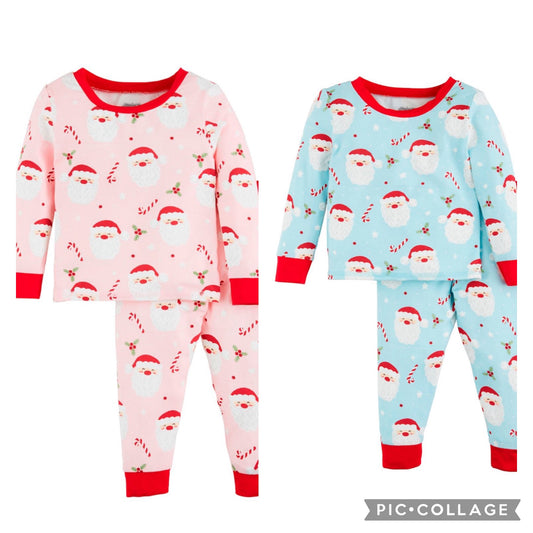 santa glow pjs