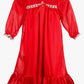 Red ls Peignoir set