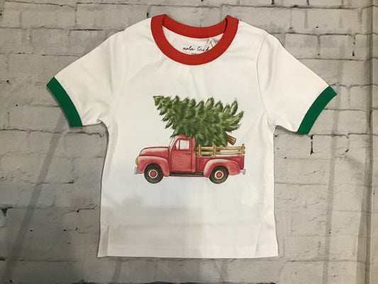 Christmas truck tee