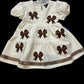 football bow dress