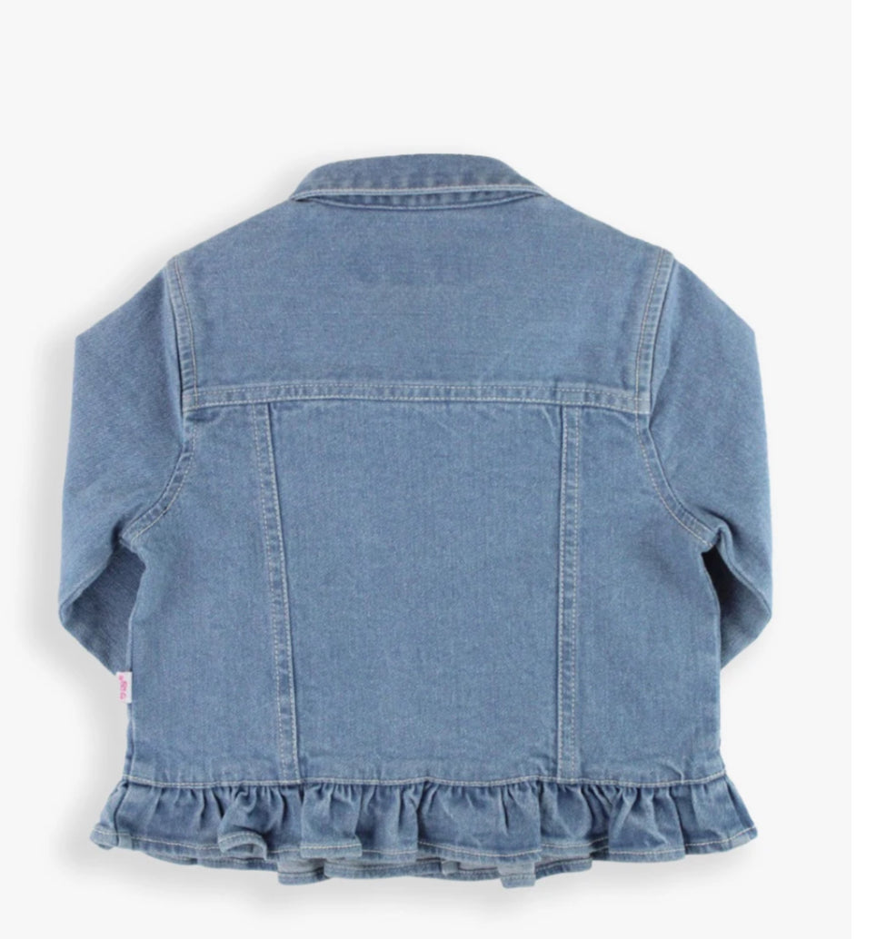 light wash denim jacket