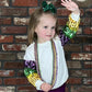 mardi gras sequin shirt