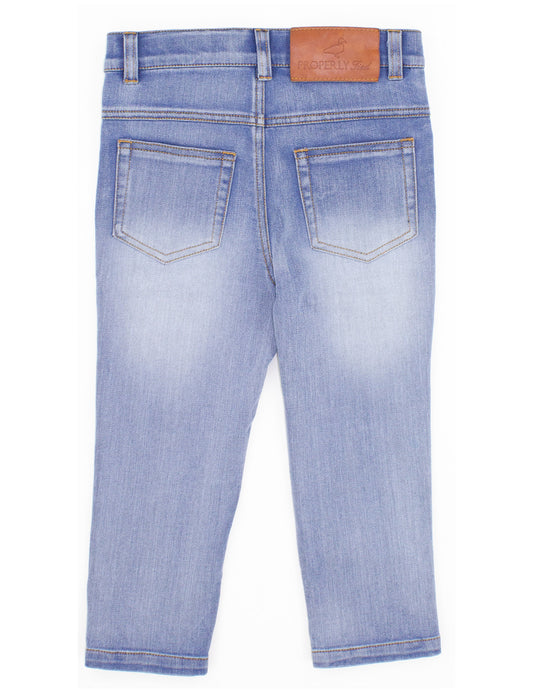 PT light wash jean