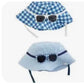 Hat and sunglasses